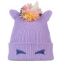 Cappello per bambini Buff Knitted Beanie Fun viola Unicorn Grape Ice