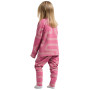 Intimo sportivo per bambini Didriksons Jadis Kids Pr Set 5 Path Heather Pink