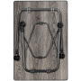 Tavola Brunner Linear Greywood 80