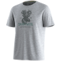 Maglietta funzionale da uomo Smartwool Men's Moose Mode Active Short Sleeve Gra grigio