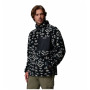 Felpa da uomo Columbia Winter Pass™ Reversible Fleece nero Black Geostripe Tonal, Black