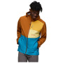 Giacca da uomo Cotopaxi Impermeo 3L Hooded Shell Jacket marrone/blu Sienna And Lake