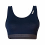 Reggiseno sportivo Sensor Merino Active Deep Blue