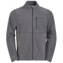 Felpa funzionale da uomo Fundango Jeffrey Fleece Jacket nero black heather