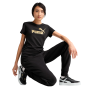 Maglietta da donna Puma ESS NO. 1 LOGO Metallic Tee