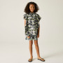 Poncho per bambini Regatta Kids Towel Robe DrkStrmCamo