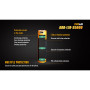 Batterie ricaricabili Fenix 18650 3500 mAh USB Li-ion