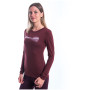 Maglietta da donna Sensor Merino Air Pt Hills dl.rukáv