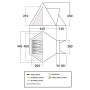 Tenda familiare Vango Teepee Air 400