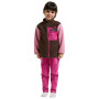 Felpa da bambino Didriksons Anten Kids Fullzip 2 Oyster Pink
