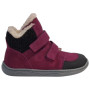 Scarpe barefoot per bambini beBare 3555TY Bordeaux rosa/porpora BORDEAUX
