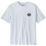 Maglietta da uomo Patagonia Great Waves Responsibili-Tee bianco White
