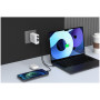 Adattatore Swissten GaN 2X USB-C 100W + 1X USB-C 20W + 1X USB-A 30W