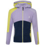 Felpa sportiva per bambini Dare 2b Hero Core Stretch viola/verde WldLim/WldVi