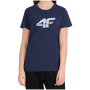 Maglietta da donna 4F Tshirt F3488 blu scuro Navy