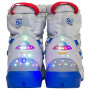 Stivali da neve per bambini Viking Outdoor Footwear Spaceship Warm SC WP Light Grey/Royal Blue