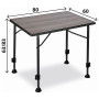 Tavola Brunner Linear Greywood 80