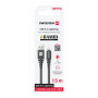 Cavo di ricarica e trasmissione Swissten Aramid Reinforced USB/Lightning 1,5 m