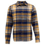 Camicia da uomo Black Diamond M Project Flannel blu/giallo Indigo-Gold Plaid (9534)