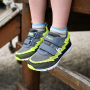 Scarpe per bambini con velcro Bugga Hone Gray