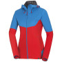 Giacca da donna Northfinder Qesta blu/rosso Bluered