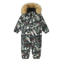 Tuta per bambini Reima Lappi Black nero Black