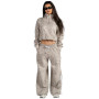 Felpa da donna Nebbia Half-Zip Leopard Sweatshirt Primal