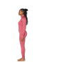 Maglietta sportiva da donna Devold Signature Silk 230 Zip Wmn