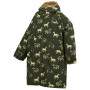 Giacca impermeabile per bambini Regatta Junior Waterproof Changing Robe DrkKhHrses