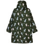 Cappotto impermeabile per bambini Regatta Junior Changing Robe Dark Khaki Cat Dog