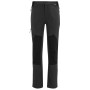 Pantaloni da uomo Regatta Questra nero/grigio Ash/Black