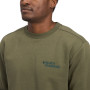 Felpa da uomo Black Diamond M Mini Stacked Crewneck