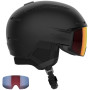 Casco da sci Salomon Driver Prime Sigma Plus nero Black