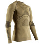 Maglietta funzionale da uomo X-Bionic Radiactor 4.0 Shirt Lg Sl nero/oro GOLD/BLACK