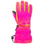 Guanti per bambini Relax Puzzy rosa/giallo PinkNeonYellow