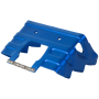 Dimensione della rilegatura: 90 mm / Colore: blu
