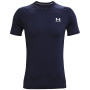 Maglietta da uomo Under Armour HG Armour Fitted SS blu scuro MidnightNavy//White