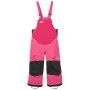 Pantaloni invernali per bambini Helly Hansen K Rider 2 Ins Bib Hot Pink rosa 074 Hot Pink