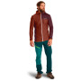 Felpa funzionale da uomo Ortovox Fleece Light Grid Hooded Jkt M