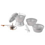 Set di pentole e fornelli Easy Camp Storm Cooker & Stove set argento Silver
