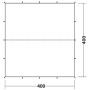 Tendalino Robens Tarp 4 x 4 m