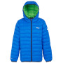 Giacca invernale per bambini Regatta Junior Hooded Marizion Aviator Blue blu Aviator Blue Wild Lime