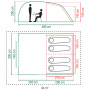 Tenda familiare Coleman Vespucci 4