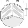 Tenda interna Robens Inner tent Klondike 2021