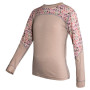 Set sportivo per bambini Sensor Merino Impress Set Beige