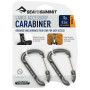 Set di moschettoni Sea to Summit Accessory Carabiner Large Set 2pcs