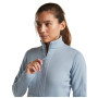 Felpa da donna Icebreaker W Mer 400 RealFleece Descender LS Z