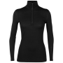 Felpa tecnica da donna Icebreaker W 200 Oasis LS Half Zip