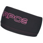 Fascia Karpos Alagna Headband nero/rosa Black/Cabaret