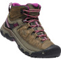 Scarpe da donna Keen Targhee III MID WP W marrone Weiss/Boysenberry